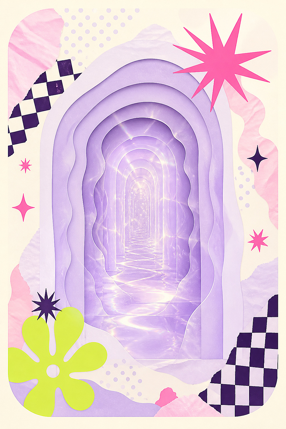 Icy Portal Fine Art Print